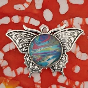 Handmade Butterfly Pendant Necklace